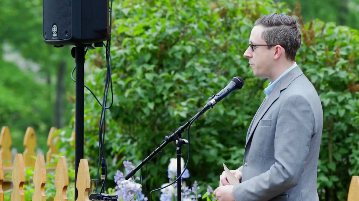 Witness Stone Installation Ceremony