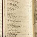 Historical ledger page with handwritten entries detailing various goods and numerical values in a vintage book.