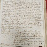Handwritten historical document with cursive text, featuring a record from October 1761 in Newport, Rhode Island.