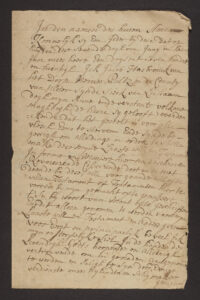 Handwritten historical document with elegant cursive script on aged paper, featuring Dutch language text.